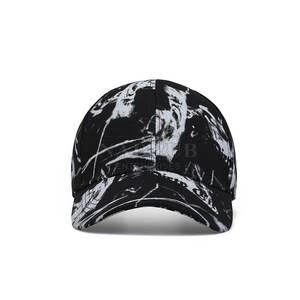 Sombrero de béisbol ligero para uso en exteriores con material de secado rápido Sombrero de béisbol de moda con acabado lavado - Product Image 4