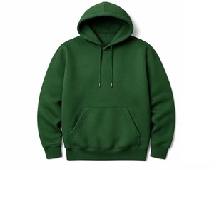 Nuevas sudaderas con capucha de alta calidad 100% algodón para hombre, color sólido, logotipo personalizado impreso, transpirables, extragrandes, 500GSM - Product Image 2