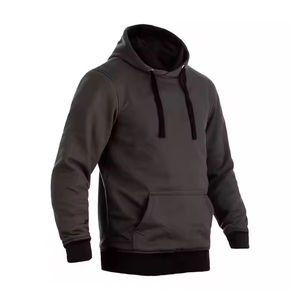 Sweat-shirts à capuche en gros personnalisés pour hommes, 100% coton, molleton, vêtements décontractés, respirants, uni, teinture unie, coupe régulière, hiver - Product Image 1