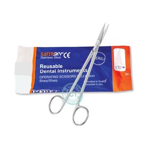 Tijeras SANVENERO Curvas 14cm Instrumentos dentales y quirúrgicos Fabricantes Tijeras Acero inoxidable Fabricado en AISI 420 - Product Image 6