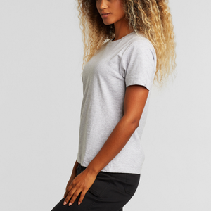 Women Summer Slim Fit <b>T</b>-<b>shirt</b> Solid Short Sleeve O-neck New Lady Casual Top from Bangladesh - Product Image 4