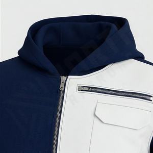 Ensemble de survêtement d'hiver pour homme en tissu confortable, sweat à capuche respirant en polaire technique, personnalisable, pour la course à pied - Product Image 3