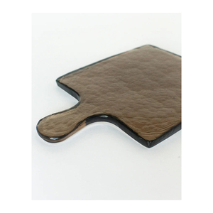 Planches de service en verre à texture martelée à la main, décoratives et multifonctionnelles de luxe de haute qualité au design exclusif - Product Image 1