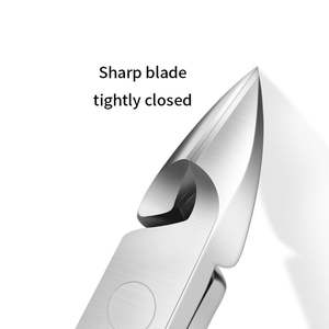 Fournitures pour ongles Meilleure vente Outil de soin des mains Nouveau coupe-cuticules en acier inoxydable amélioré Ciseaux tranchants pour peaux mortes - Product Image 4