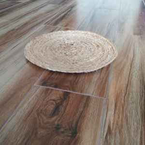 Modern Eco-Friendly <b>Jute</b> Braided Reversible Medium Pile Anti-Slip Placemats Dinning <b>Rugs</b> for Home Wedding Banquet <b>Outdoor</b> Use - Product Image 1