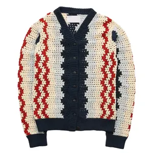 Cardigan Low MOQ Men Cardigan High Quality Knitted Sweater