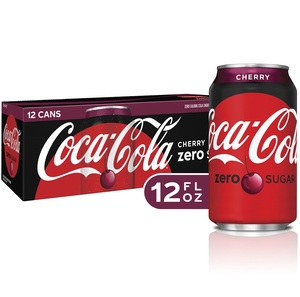 Para Coca Cola Zero Sin azúcar 320ml X 24 Lata Paquete de cartón Precio Miel Sabor Glucosa Disponible en bolsa y empaque de taza - Product Image 1