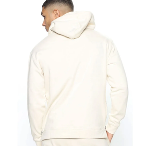 Survêtements 2 pièces unisexe avec logo personnalisé en molleton de coton survêtements de maternité à motif uni pour hommes - Product Image 4