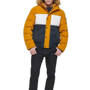 Veste d'hiver épaisse à capuche en fausse fourrure pour homme, veste à capuche en fausse fourrure pour homme, veste de travail isolée pour l'extérieur - Product Image 2