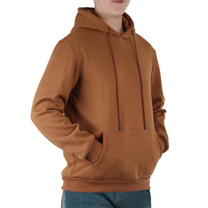 Vente en gros de sweats à capuche pour hommes 100% coton polaire broderie personnalisée sweats à capuche pour hommes sweats à capuche personnalisés à épaules tombantes - Product Image 3