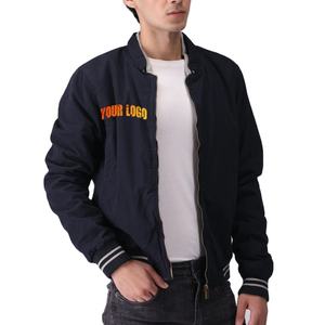 Veste bombardier d'hiver élégante veste universitaire coupe-vent de haute qualité pour hommes veste universitaire bombardier d'hiver bon marché 2025 - Product Image 1