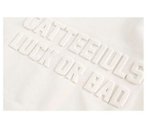 Custom Oem 3D Impresión en relieve Sudadera con capucha Personalizada de peso pesado de los hombres Sudaderas con capucha Unisex - Product Image 3