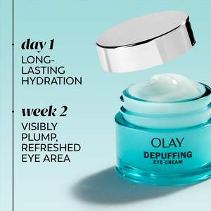 Crema de Ojos en Gel Olay Hyaluronic + Peptide 24, Sin Perfume, 0.5 oz (15 ml) - Product Image 4