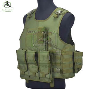 เสื้อกั๊กยุทธวิธีไนลอน/โพลีเอสเตอร์คุณภาพสูงแบบกำหนดเอง - วัสดุทนทาน กันน้ำ ขนาดสำหรับผู้ใหญ่ - Product Image 5