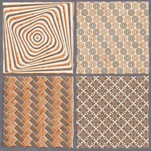 Carreaux de sol en céramique marbre gris marocain poli 400x400mm pour salle de bain et parking 40x40cm - Product Image 5
