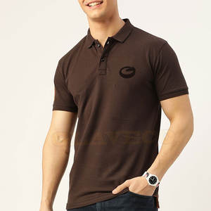 เสื้อยืดโปโลสำหรับผู้ชายมาใหม่ขายดีผ้าถักลายแบบลำลองเสื้อผ้าลำลองสำหรับผู้ใหญ่ขายส่ง - Product Image 4