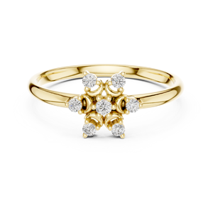 Bijoux de couche 10K Luxury Jewelry Ring Trending Design for Women - Product Image 5