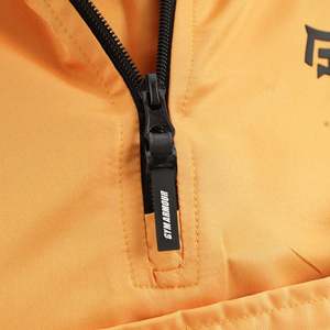 Sudadera con Capucha Orphix Amarillo-Negro con Protección Contra el Viento para la Temporada de Otoño - Product Image 6