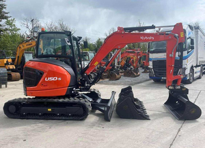 Mini-excavatrice Kubota U50-5, excavatrice sur chenilles de 5 tonnes à vendre, équipement de construction prêt à être expédié - Product Image 5
