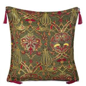 45x45 cm Luxe LaLe Desenli Minder No 2 Vert Carré Motif Lavable Caractéristique - Product Image 1