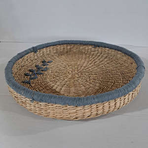 Wholesale round Handmade <b>Seagrass</b> <b>Storage</b> <b>Baskets</b> Woven <b>Seagrass</b> <b>Basket</b> Eco-Friendly Woven <b>Storage</b> Solutions Made in Vietnam - Product Image 1