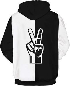 Hommes Hiver Casual Hoodies Solid Color 100% Cotton Regular Fit Eco-Friendly Quick Dry Fashion Wear - Product Image 1