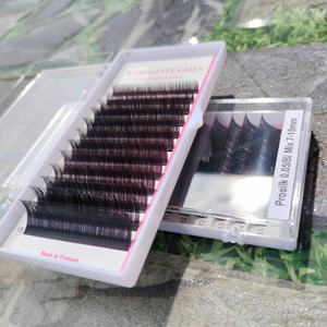 Nhu Y Volume russe cachemire 4D pour Extensions de cils naturels moelleux Long ventilateur facile vendeur coréen PBT - Product Image 1