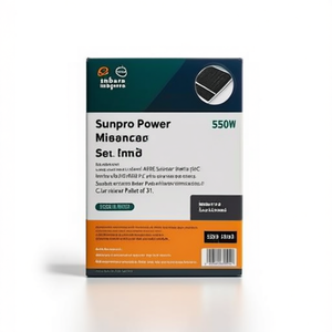 แผงโซลาร์เซลล์ Sunpro Power 550W แบบสองหน้า PERC ฮาล์ฟเซลล์ บรรจุ 31 แผงต่อพาเลท - Product Image 2