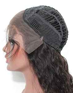 Peluca de encaje frontal con pelo indio crudo, textura NATURAL y COLOR, venta de fábrica de la INDIA - Product Image 1