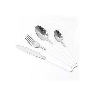 Ensemble de couverts en bois avec manche en bois, couverts polis miroir pour mariage, maison, cuisine, service de table, ensemble de vaisselle, vente d'usine - Product Image 3