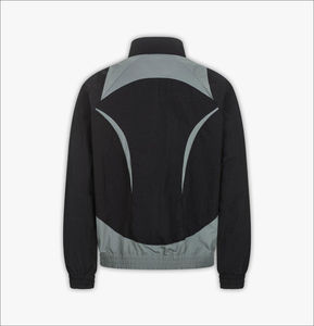 Conjunto de Pantalones Cortos y Chaqueta Cortavientos Personalizados para Hombre |   Chaqueta y pantalones cortos de nailon con cremallera reflectantes de 2 piezas, chándal ligero, ropa deportiva informal - Product Image 3