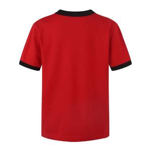 Wholesale Price Custom Logo <b>T</b> <b>Shirt</b> Plain Oversize Printing Embroidery Blank <b>T</b>-<b>shirt</b> Cotton Best Price 220g Red Ringer <b>T</b> <b>Shirts</b> - Product Image 2