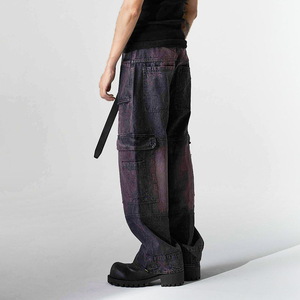 2025 élégant hommes Jean pantalon OEM nouveau Style vente en gros Jeans pantalon en gros pas cher hommes pantalon Jeans logo personnalisé - Product Image 5