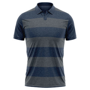 Camiseta Polo de algodón de primera calidad, ropa ajustada, top de moda informal, directo de fábrica, proveedor al por mayor de OEM, camiseta Polo para hombre - Product Image 6