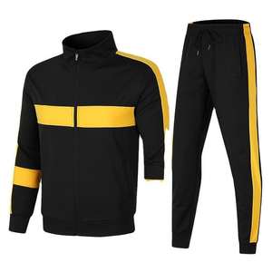 Custom 100% Cotton Track Suits Light Weight Winter Street Wear Jogging Suit with <b>Applique</b> Embroidery <b>Patch</b> Plus Size - Product Image 6
