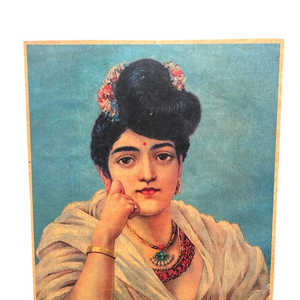 Diseño de Retrato Artístico Cultural Vintage, Estilo Tradicional en Papel - Product Image 3