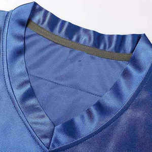 Camiseta unisex personalizable de fútbol americano transpirable con mangas cortas camiseta personalizada de fábrica - Product Image 6