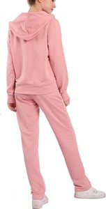 Wholesale Breathable Lightweight Winter Hooded <b>Polyester</b>/Cotton Women's Jogging Suit Sweatpants Sweatsuit Set Tracksuit <b>Jogger</b> - Product Image 2