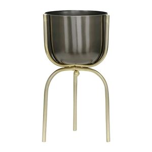 Venta caliente maceta de estilo de lujo con soporte atractivo aspecto de lujo el diseño urbano se adapta a cualquier decoración del hogar comedor Oficina - Product Image 1