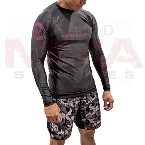 Chemise de compression de style unique pour hommes Rash Guard Wholesale Plain Blank Design - Product Image 4