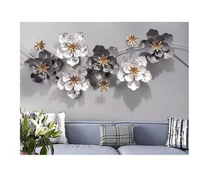 ที่แขวนผนังโลหะตกแต่งผนังศิลปะผนังอลูมิเนียมสำหรับบ้านโรงแรมห้องนั่งเล่นทำมือหรูหราราคาถูก - Product Image 2