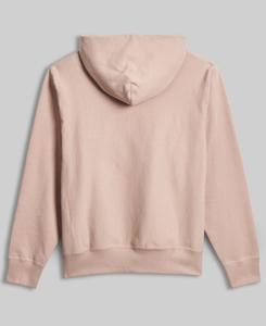 Sweat à capuche en tissage inversé vierge pour hommes, point de contraste personnalisé, polaire de coton réversible - Product Image 4