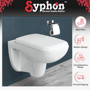 Offre exclusive sur des toilettes à suspension murale en céramique de qualité supérieure d'origine indienne à un prix de marché attractif - Product Image 2