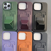 Funda Multifuncional para Apple iPhone 18 Pro Max/17 Air/16 Plus/15/14, con Ranuras para Tarjetas, Soporte Portátil, Estilo Cartera, Antigolpes