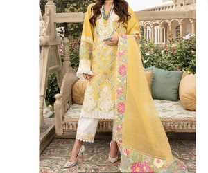 Shalwar Kameez pakistanais de haute qualité pour femmes, formel, 3 pièces, avec dupatta assorti, prix de gros - Product Image 2