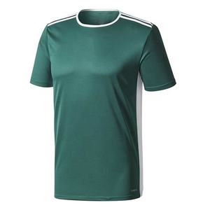 100% poliéster hombres media manga gimnasio Fitness Camiseta cómoda estirable de talla grande logotipo personalizado diseño transpirable Jersey - Product Image 1