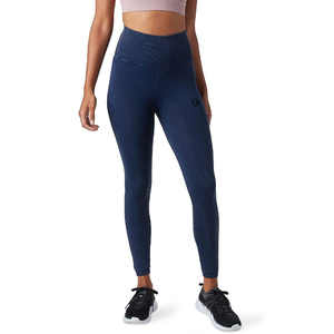 Gran oferta, mallas de gimnasio antibacterianas transpirables sin costuras para mujer, cintura alta, busto medio, cómodo tejido con Logo, entrenamiento, fruncido en el trasero - Product Image 1