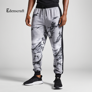 Pantalones deportivos para correr informales de cintura media para hombre, cómodos Pantalones deportivos ligeros de algodón para gimnasio, ropa de calle suave y elegante para verano - Product Image 4