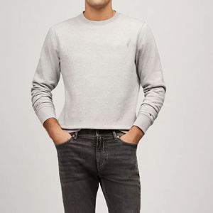 เสื้อสเวตเชิ้ตผู้ชายผ้าฟลีซเนื้อหนัก 100% ผ้าฝ้าย ผลิตตามสั่ง เป็นมิตรกับสิ่งแวดล้อม สำหรับฤดูหนาว รับผลิตแบบ ODM พิมพ์ลายนูน สีตามสั่ง - Product Image 6