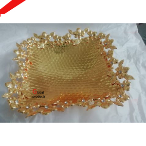 Plateau de service en aluminium en métal de conception de feuille de bonne qualité pour le restaurant et le bar d'hôtel - Product Image 3